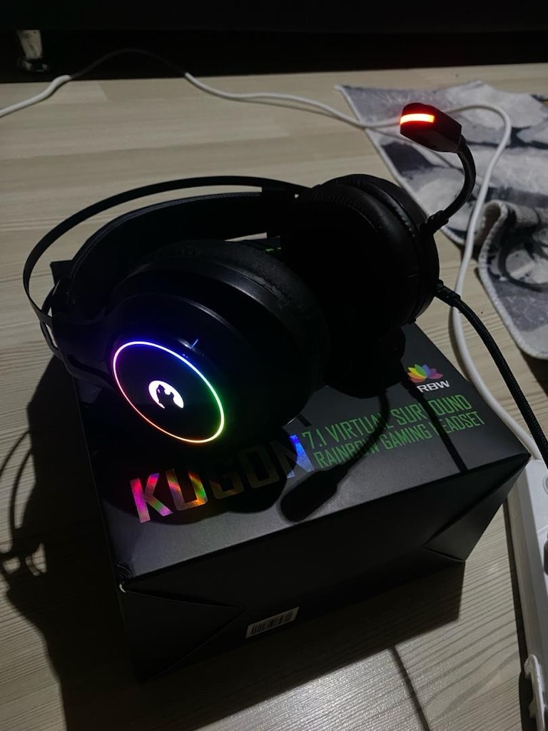 gaming oyuncu mouse ve kulaklık game - 2