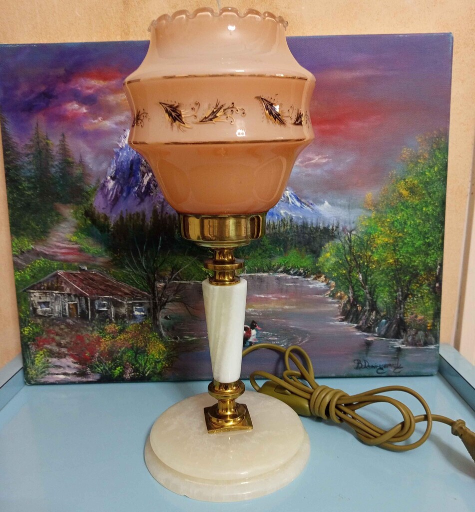 Antika Masa Lambası - 7