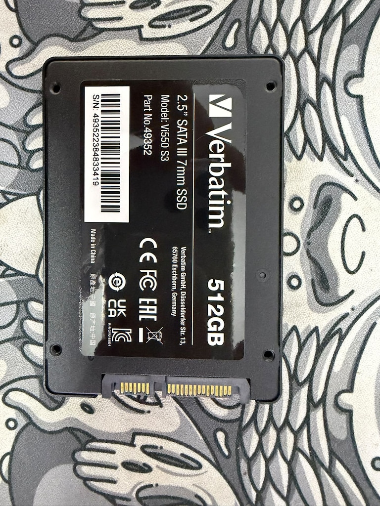 Verbatim Vi550 512GB 520/500 SATA SSD - 2