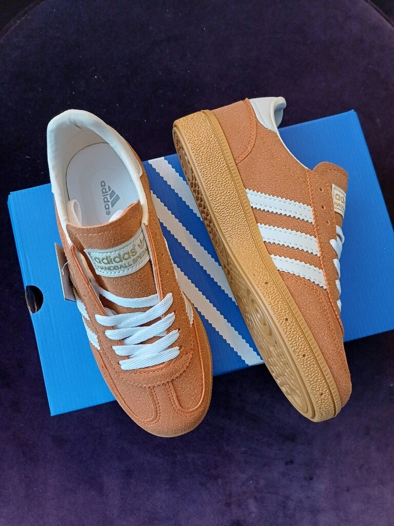 OS/Adidas Handball Spezial Orange sneaker - 4