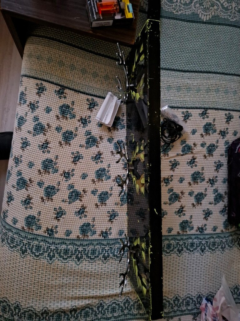 Metal Askılık Vintage Geyik Boynuzu üçlü ve her biri çoklu - 2