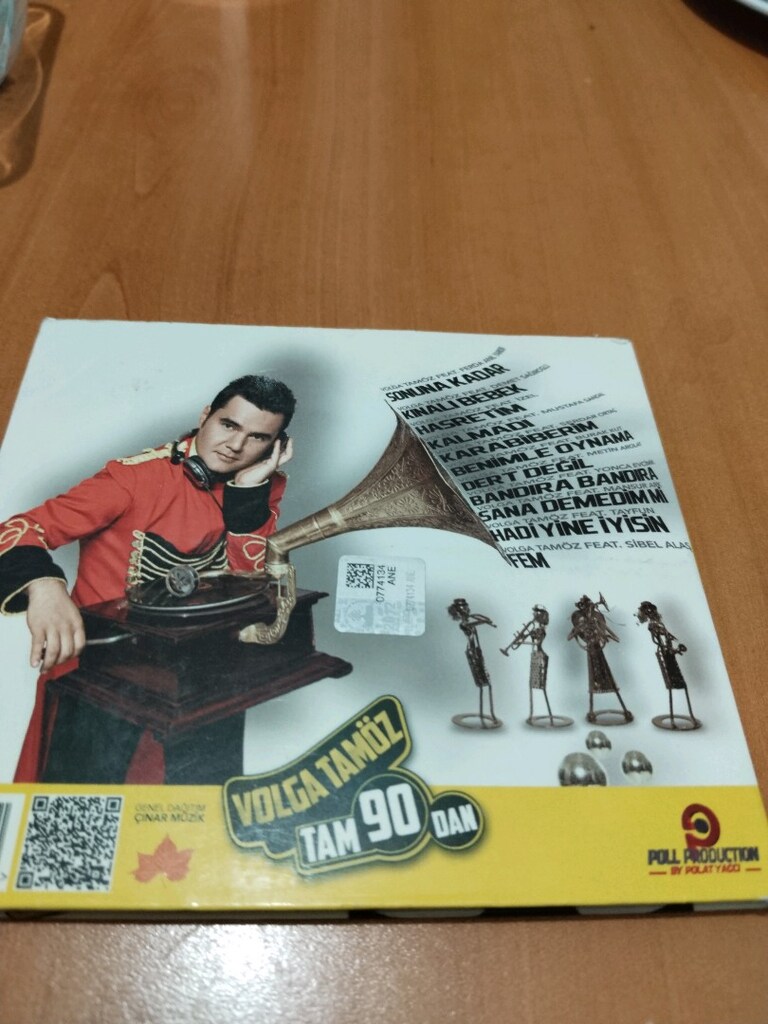YENİ AMBALAJLİ ORJİNAL TURK MÜZİĞİ ( VOLGA TAMÖZ - TAM 90 DAN ) - 2