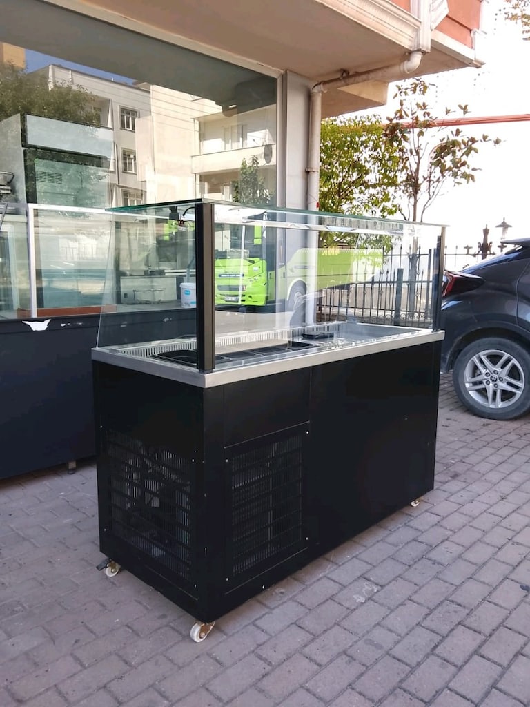 çiğköfte dolabı çiğköfte tezgahı endüstriyel tezgah - 2