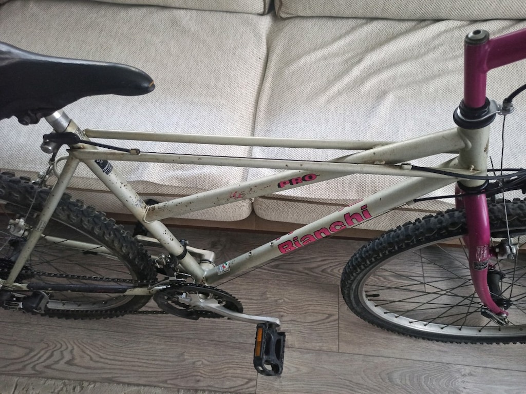 BİANCHİ 26 jant made ın İTALY Shimano 21 vites alaşımlı çelik kadro - 4