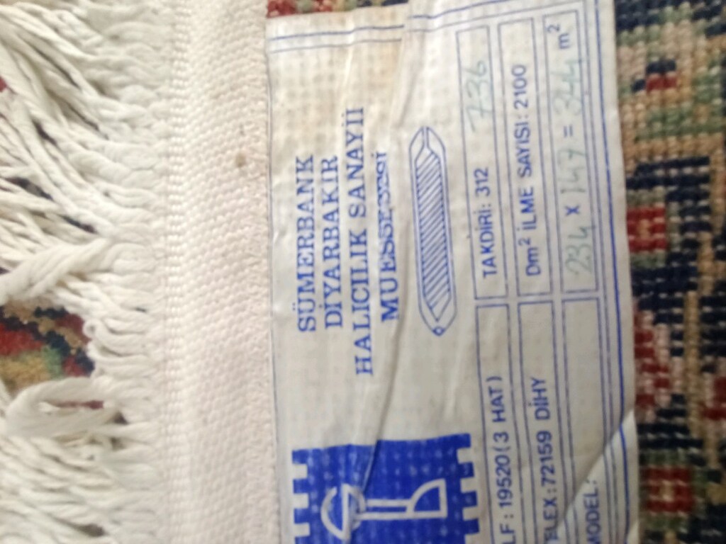 Yün dokuma halı - 3