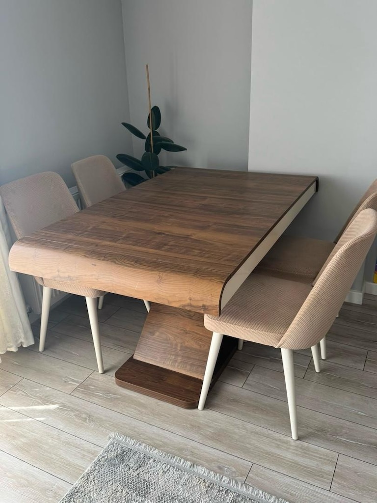 6 lı yemek masası ve 4 sandalye - 6