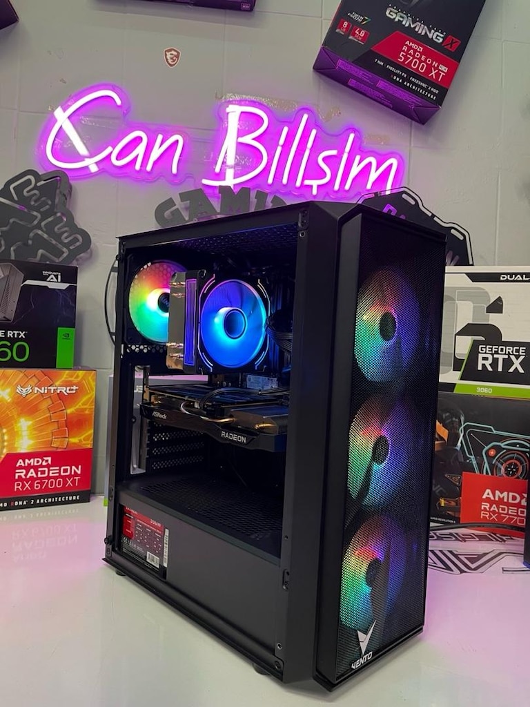 RYZEN 5 5500 // RX 6600 // 16 RAM // OYUN BİLGİSAYARI - 4