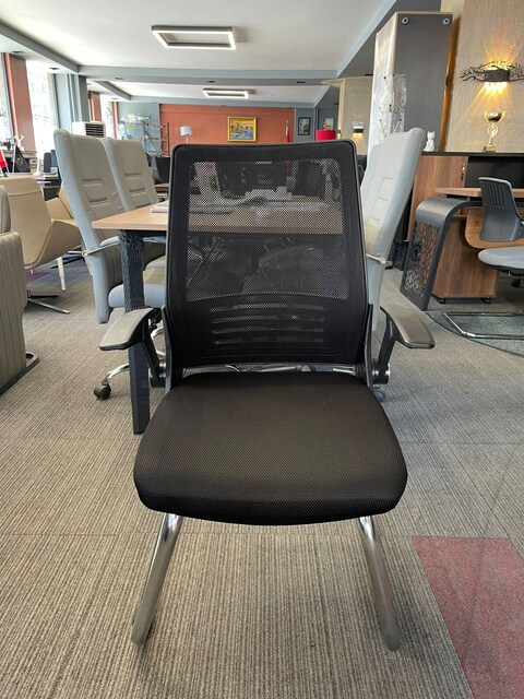 KLAS OFİS ÜSKÜDAR KROM AYAKLI MODERN BEKLEME KOLTUĞU SIFIR ÜRÜN
