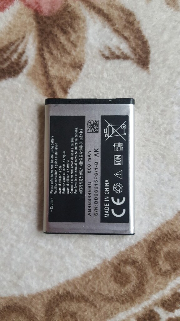 samsung e250 batarya - 2