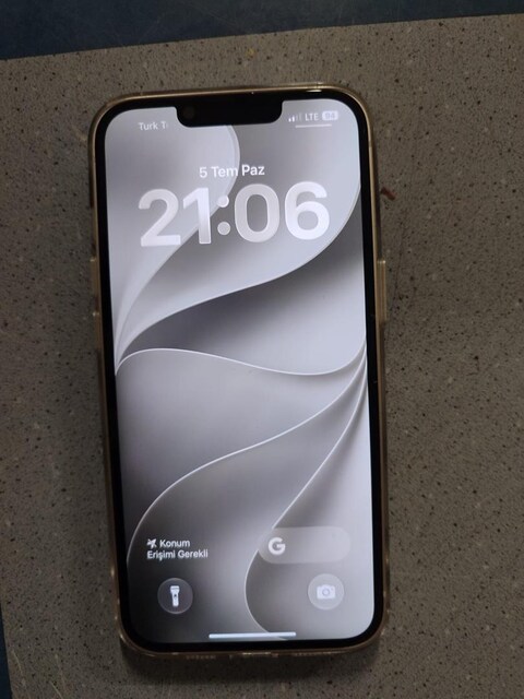 27 ios beta sürümlü. iphone 14. 128 gb. yeni gibi