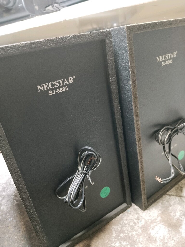 NECSTAR - SJ 8805 MODEL NUMARALİ MÜZİK SETİ HOPARLÖRÜ ( 2 ADETTİR ) - 7