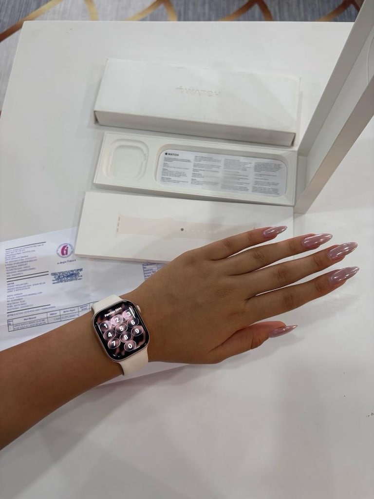 Apple Watch Series 10 42 mm Rose Gold GPS Sıfır Ayarında Faturalı - 4