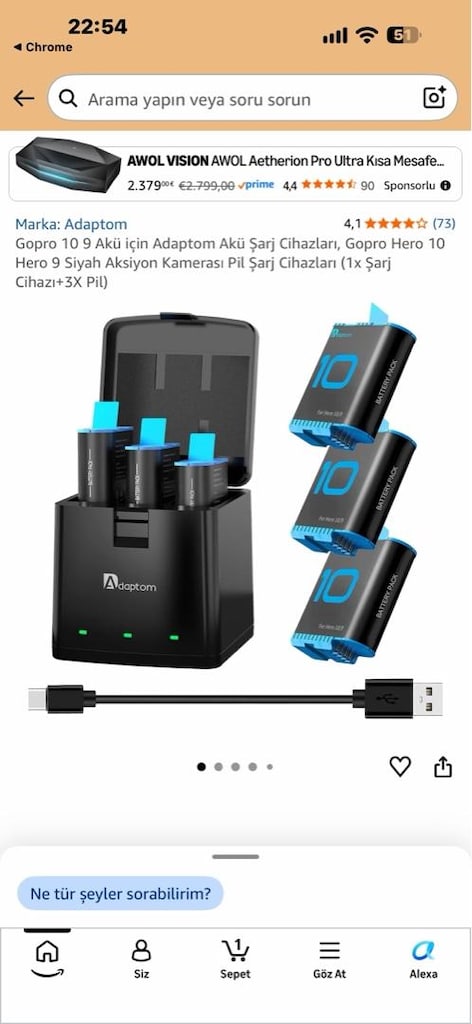 GOPRO BLACK HERO 10 sıfır - 8