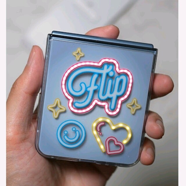 Samsung Z Flip 6 şeffaf Flipsuite kılıf