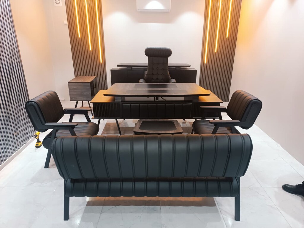 -NET BÜRO- MOBİLYA OXXO MAKAM KOLTUKLAR DAHİL 10 PARÇA FULL SET - 4
