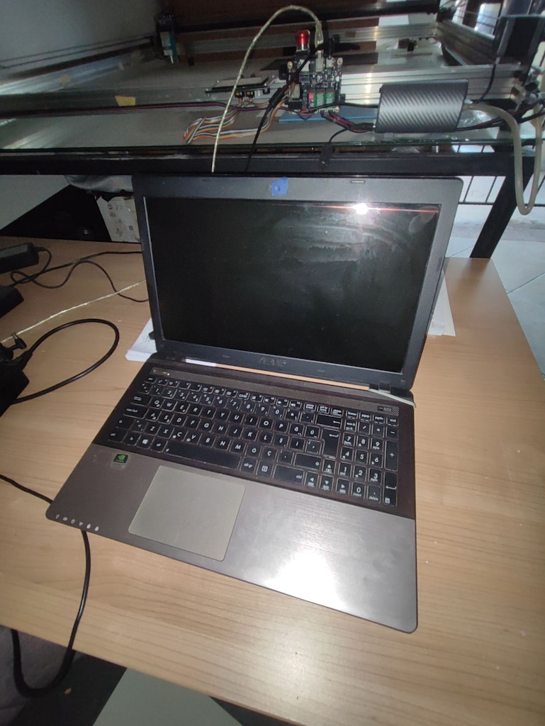 Satılık 80 W 1x1 m Laser Kesim Makinası - 5