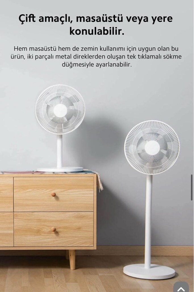 Xiaomi Standing fan 2 pro Vantilatör - 7