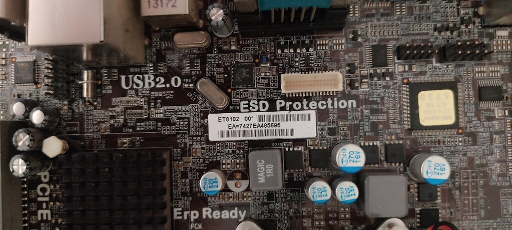 Ecs nm70 İ2 v1.0 ddr3 mini pc-e Gen2 anakart - 3