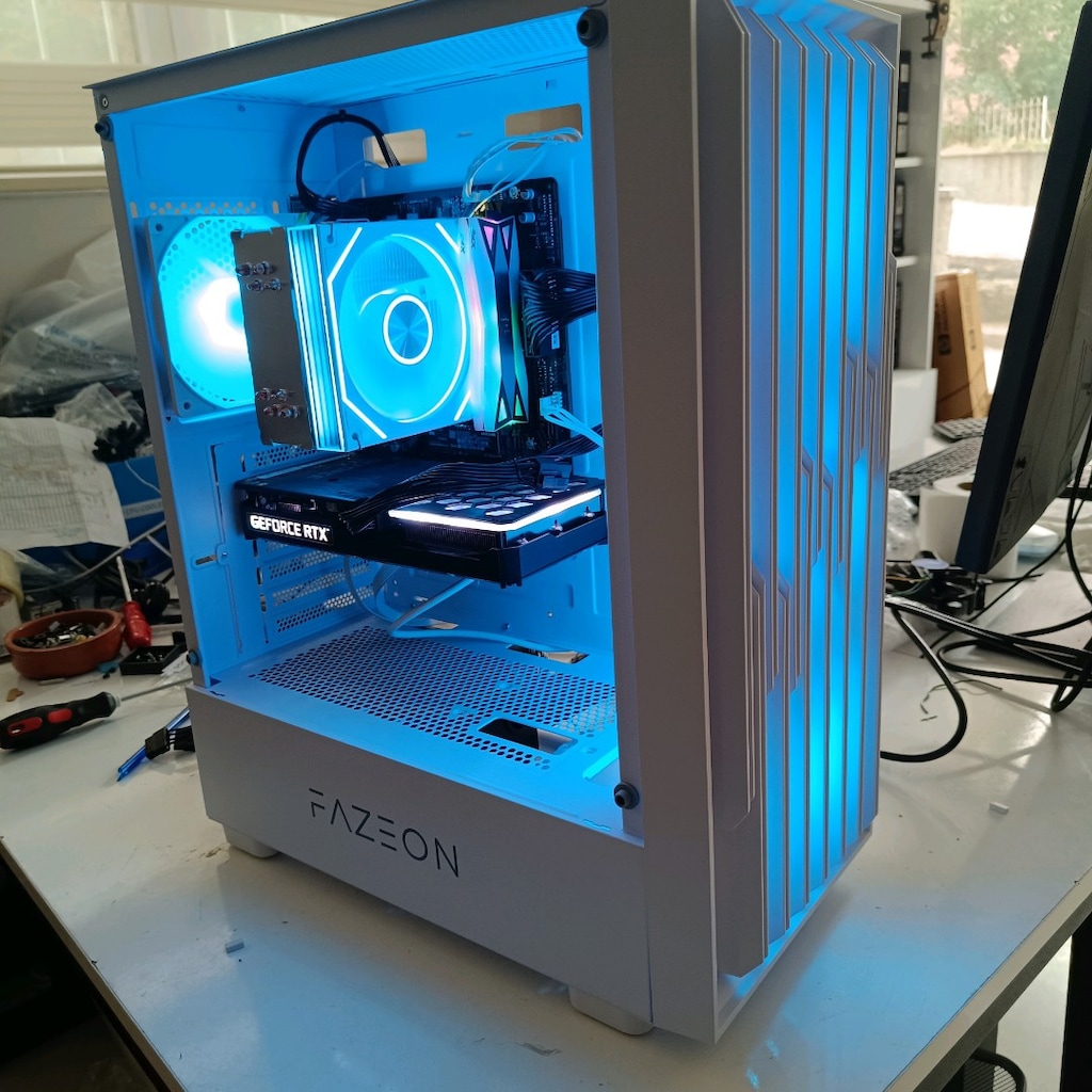 AMD RYZEN 5 16 GB DDR4 RTX 3060Tİ BEYAZ GMNG BİLGİSAYAR - 7