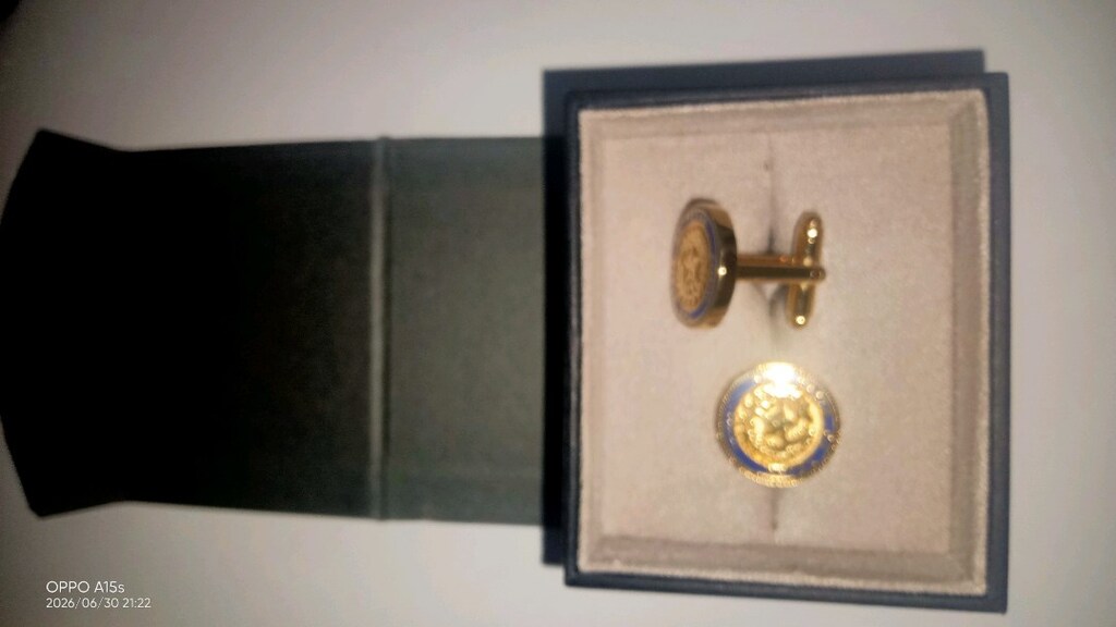 Orijinal Cufflinks Inc. Texas State Seal (Teksas Mührü) Kol Düğmesi. - 2