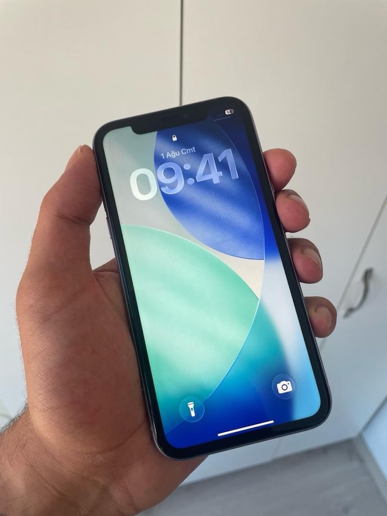 İphone 11 64 GB Mor - 7