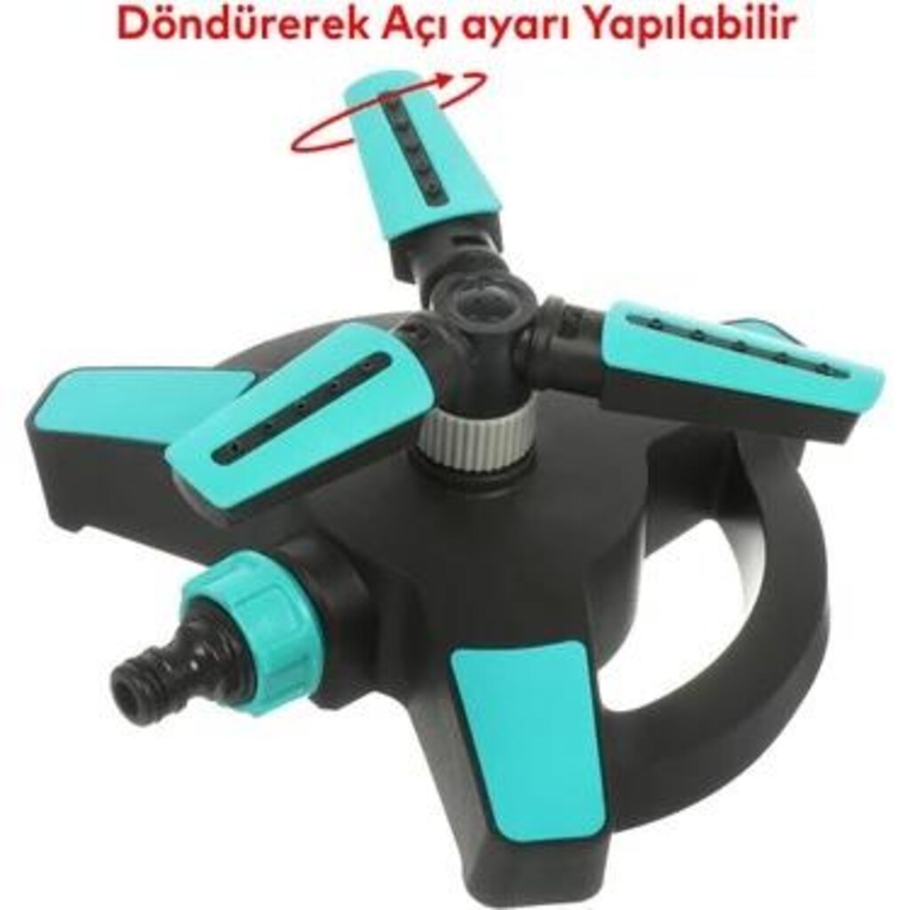 ‼İTHAL/SIFIR/Kazıklı Tablalı Hareketli 3 Başlıklı Sulama Fıskiyesi - 5