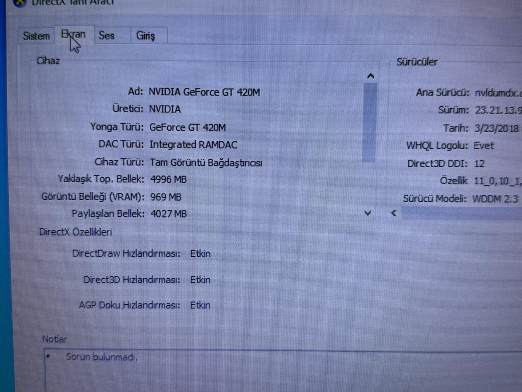 ACER İNTEL CORE İ5 SIFIR KADAR TEMİZ HATASIZ CİHAZ - 5