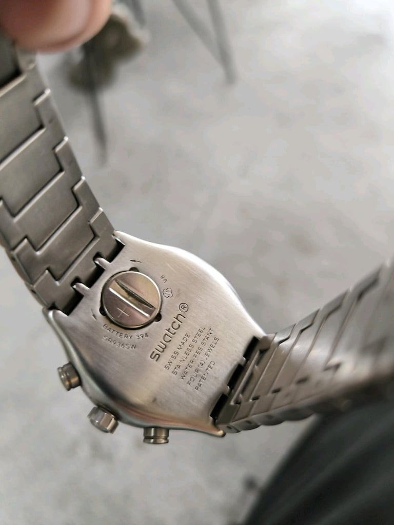 Swatch erkek saat night flight - 5