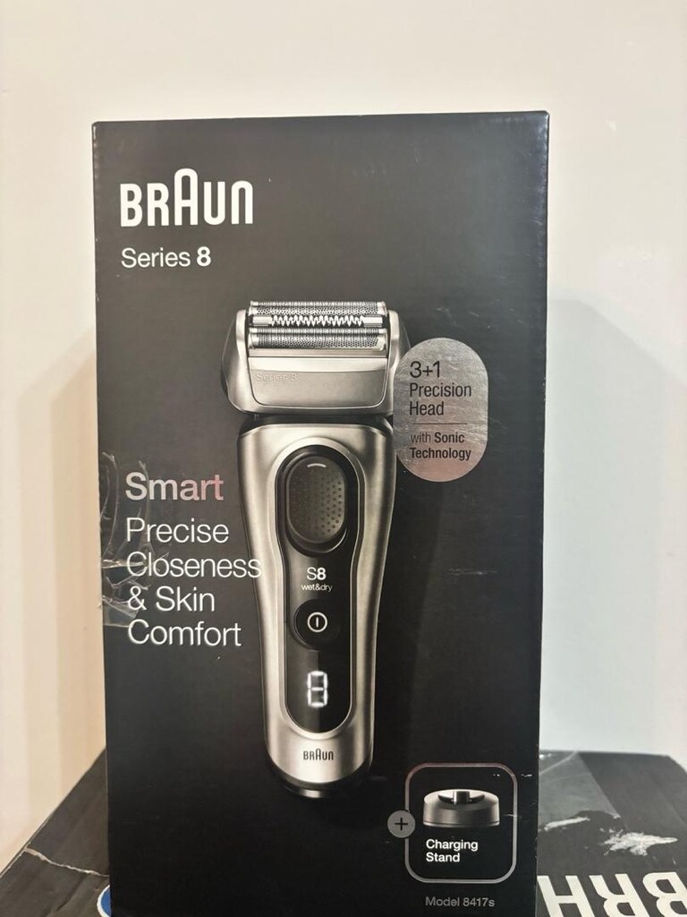 Braun Series 8 Model 8417S Silver - 2