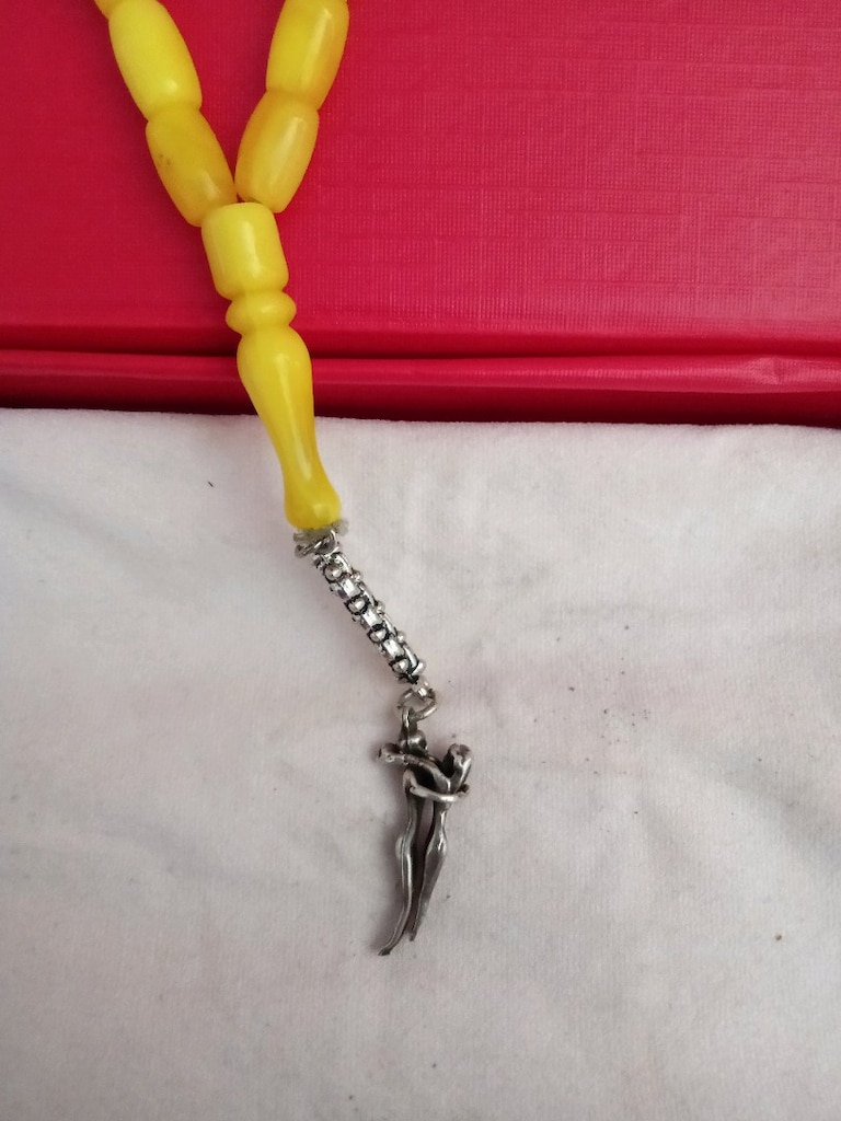 Size Özel Antika Gümüş İmameli Damla Tesbih - 3