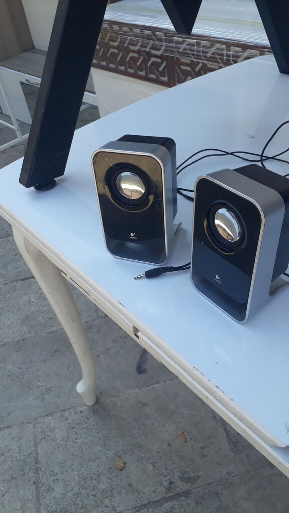 Logitech 2+1 için hoporlör çok temiz - 2