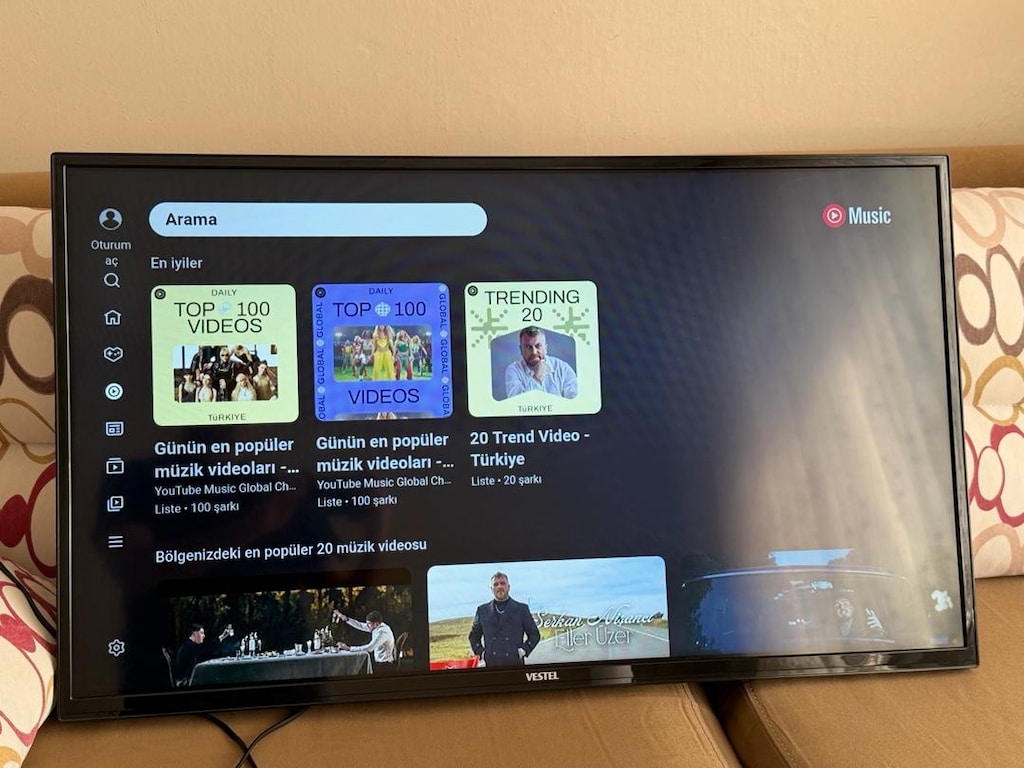 VESTEL 40” SMART TV (Wi-Fi, Youtube, Netflix)