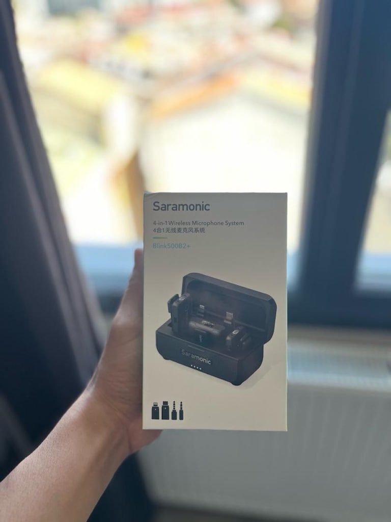 saramonic blink 500 b2 + mikrofon - 8