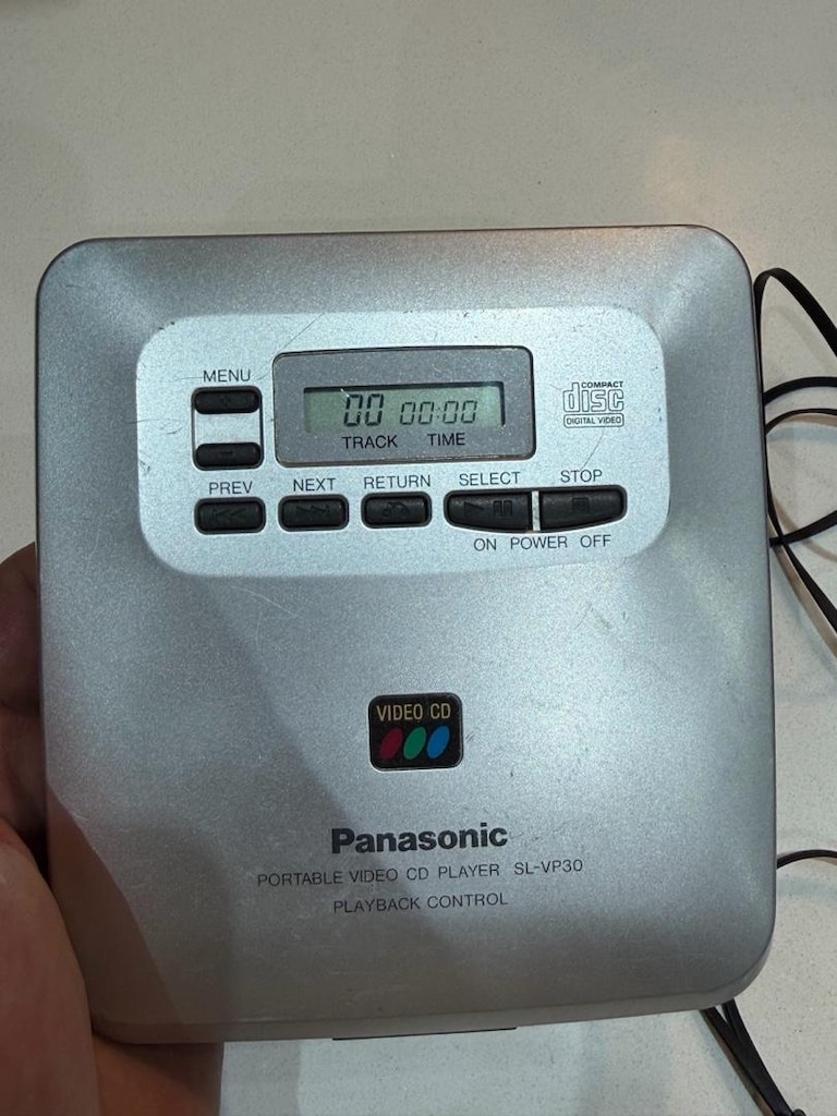PANASONIC CD PLAYER SL-VP30 DİSCMAN - 8