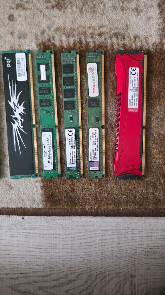 4 ve 8gb ddr3 masaüstü ram çeşitleri, team, , hyperx kingston, bigboy - 2