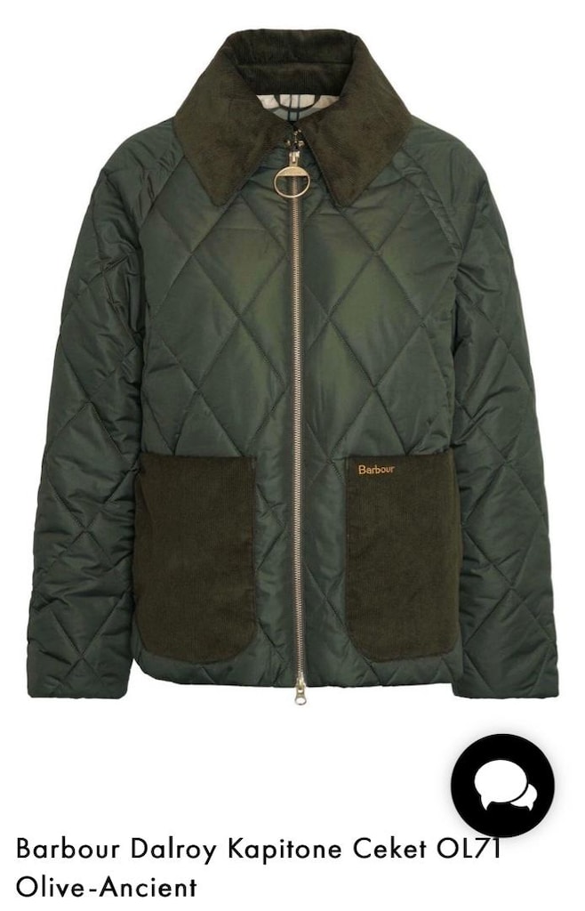 Barbour kapitone mont