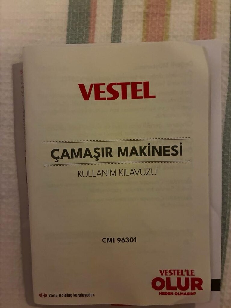 Vestel CMI 96301 9 KG 1000 Devir Çamaşır Makinesi – Çok Temiz - 3