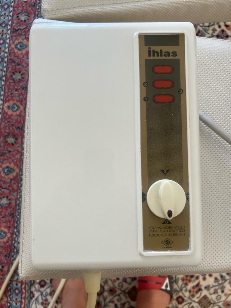 ihlas elektrikli şofben - 2