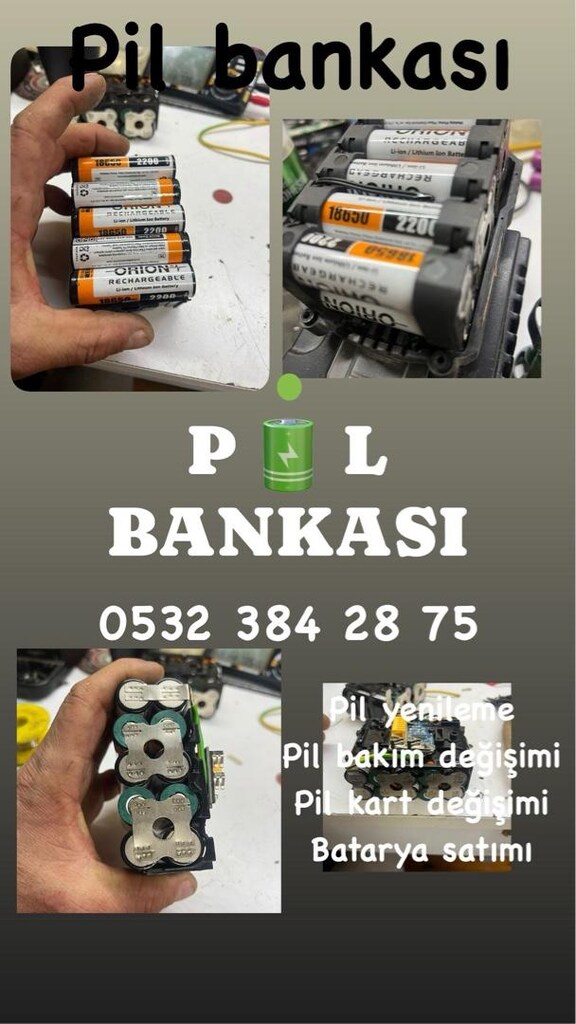 batarya pil değişimi de yapılır - 7