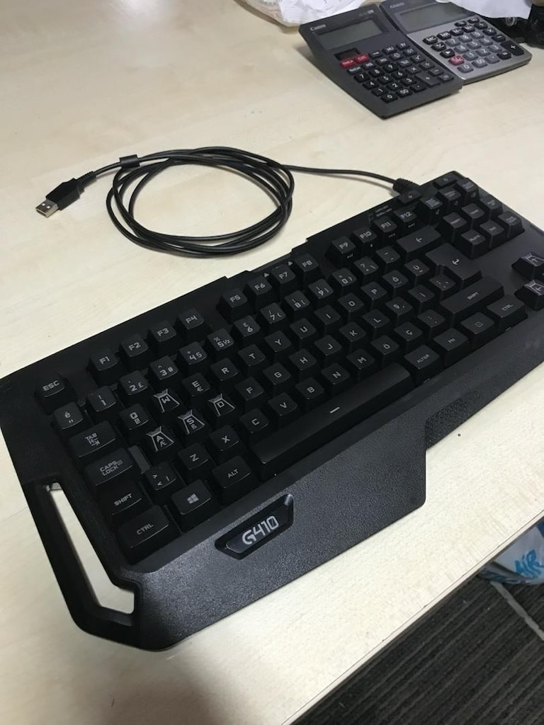 logitech G410 klavye - 2