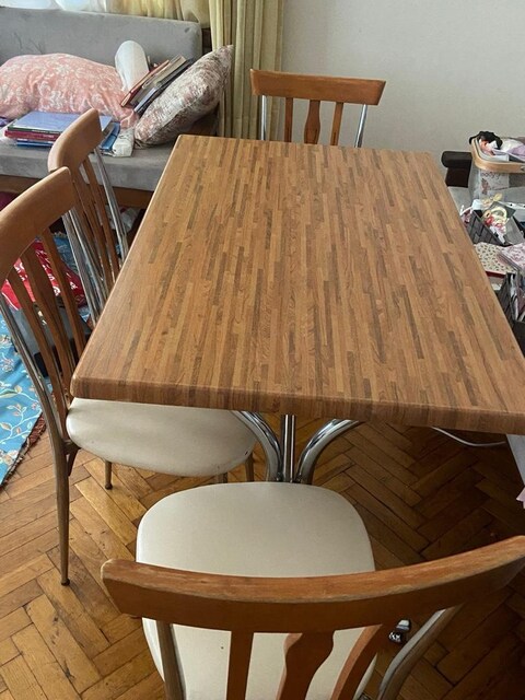 Yemek Masası ve 4 Sandalye