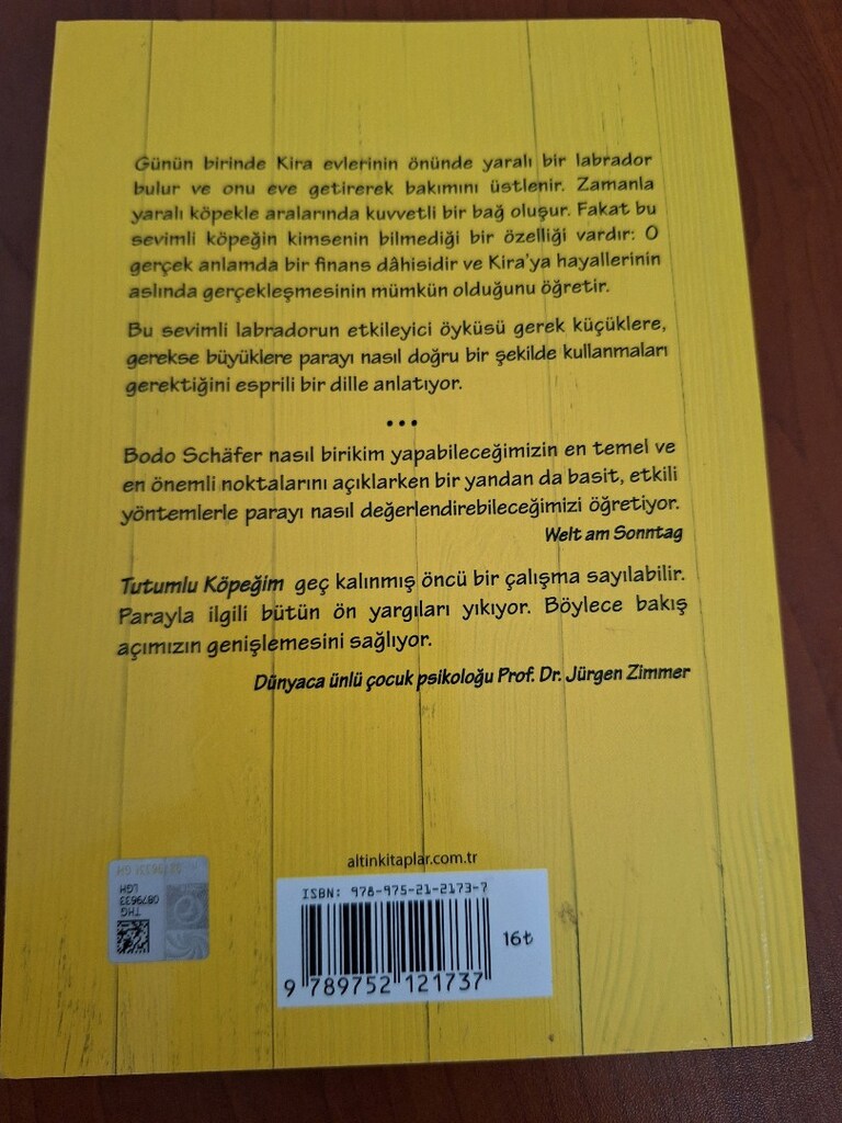 tutumlu Köpeğim bodo schafer - 2