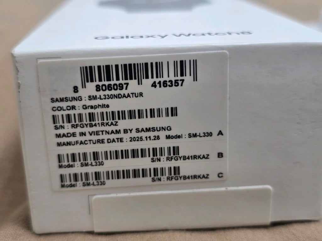 18 ay garantili 44 mm SAMSUNG Galaxy Watch 8 - 4