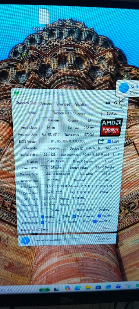SAPHİRE PULSE RX 570 8GB.DDR5 256 BİT - 8