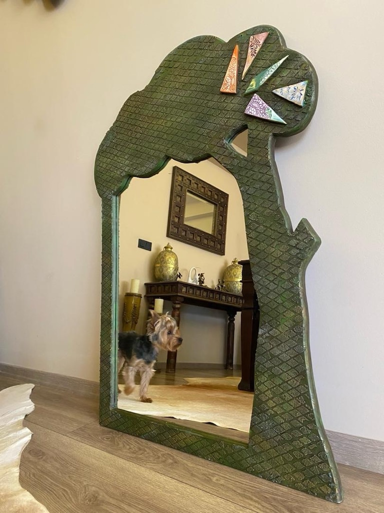 1 metre AHŞAP AYNA AÇIKLAMAYI OKUYUNUZ - 5