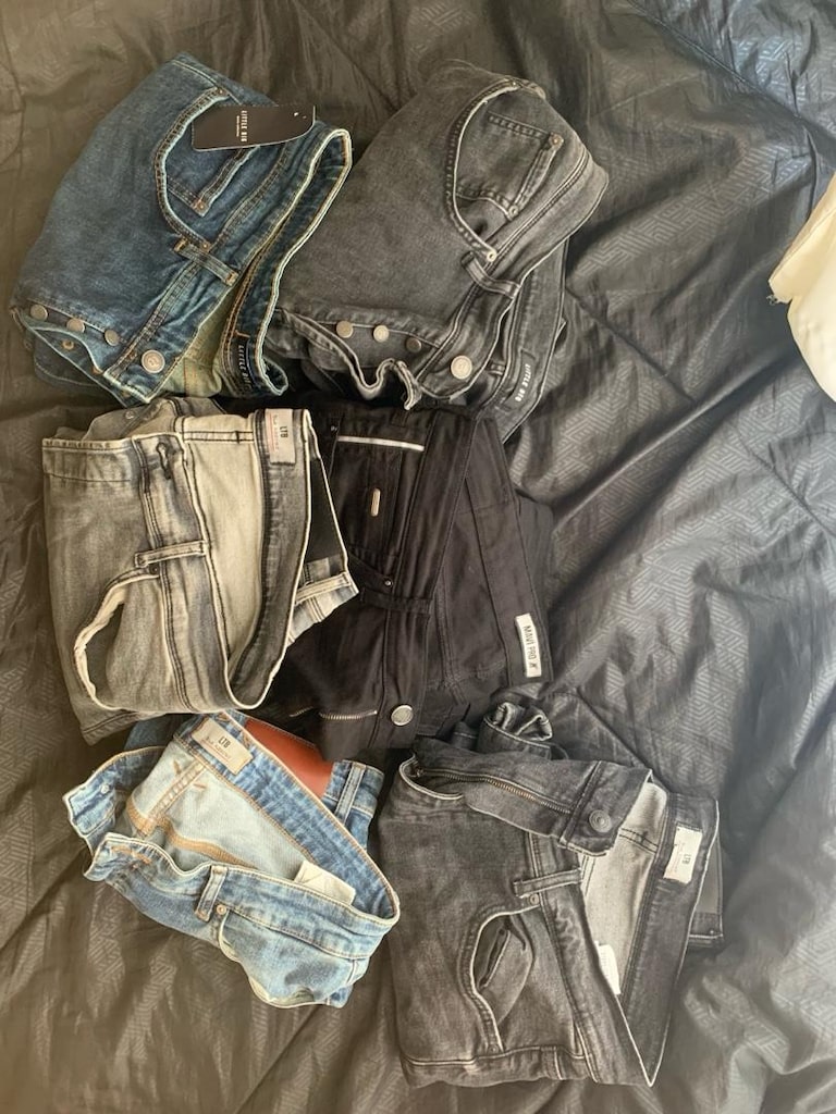 kot pantolon JEANS çoklu paket beden36/32boy beden ürünler