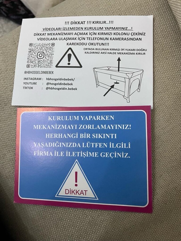 SIFIR HİÇ KULLANILMAMIŞ PARK YATAK BEŞİK - 3