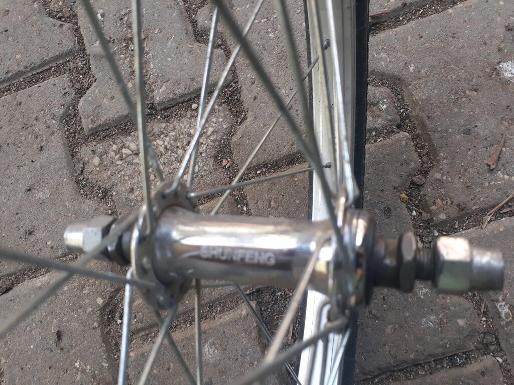 Bmx bisiklet alüminyum ön canti iç dış lastikli 20 numara - 7