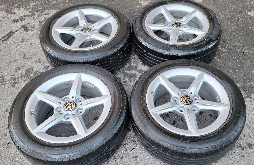 205 55 16 ORJİNAL TRANSPORTER JANT LASTİK TAKIMI TRANSPORTER BMW TRAFK - 6