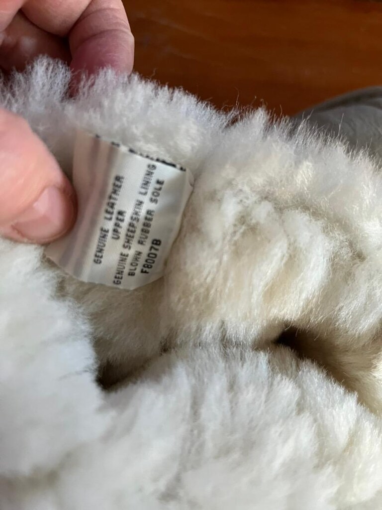 Ugg deri gerçek kuzu yün